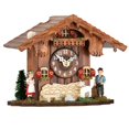 thumbnail image 1 of Mantel-clock with quartz movement and cuckoo chime  TU 084 Q, 1 of 1