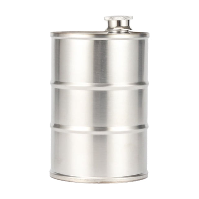 Lksixu Mini Wine Barrel Wine Decanter 750ml Capacity Wine Decanter Originality Wine Decanter Stainless Steel Cylindrical Wine Decanter Kitchen Gadgets