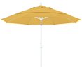 thumbnail image 1 of 11 Marché en Fibre de Verre Umbrella Collier Inclinable DV Mat Blanc/oléfine/citron, 1 of 1