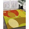 thumbnail image 3 of Ahgly Company Tapis Rectangulaire Lavable en Machine Intérieur Transitionnel Orange Rouge Orange, 5 Pieds x 7 Pieds, 3 of 7