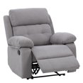 thumbnail image 4 of Fauteuil inclinable d'intérieur CorLiving Oren, manuel, en tissu doux et de haute qualité, 4 of 9
