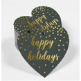 thumbnail image 2 of Inkdotpot Gold Foil Paper Hang Tags Happy Holiday Favor Tags 100 Pieces, 2 of 6