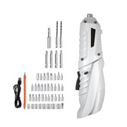 Amdohai 250r/min Screwdriver Metal Bits Set Multifunctional Screwdrivers Repairing Tool Kit Electric Screw Driver for Mobilephones Computers Home Appliances