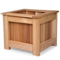 thumbnail image 1 of All Things Cedar 2 Ft Box Planter, Elevated Outdoor Garden Bed, Natural, 1 of 7