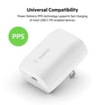 thumbnail image 2 of Belkin usb c charger 20w with lightning cable, 2 of 10