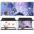 thumbnail image 3 of Affiche de Fond Peinture Décorative PVC Autocollant Paysage Image pour Aquarium Poissons Réservoir122x50cm, 3 of 11