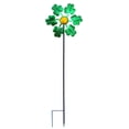 thumbnail image 4 of Amzcrzy Ground Inserted Windmill Home Leaf Iron Windmill Plug-In Decoration Garden Accessories Outdoor Viewing Home Decor Room Decor Home and Kitchen Dorm Room Essentials Dorm Decor, 4 of 7