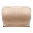 thumbnail image 4 of Qertyioot Strapless Bras for Women,Stretch Plus Size,Comfort Wireless Bra, 4 of 6