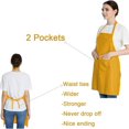 thumbnail image 3 of CHUANK Tablier de Travail Cuisine Taille Suspendue Cou, 3 of 5