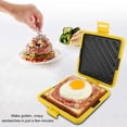 thumbnail image 3 of Microwave Sandwich Maker, Microwave Toaster Cookware with Adjustable Silicone Straps, Cooking Fast and No Electricity, Cordless Toaster Maker, 3 of 7