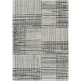 thumbnail image 2 of Rug Branch Domus Abstract Indoor Area Rug, Cream Black, Modern - Living Room, Bedroom, Dining Room, and Kitchen, 2 of 7