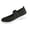 Black, variant on Commforr Womens Orthopedic Shoes Athletic Shoes Women Slip On Shoes Women Mary Jane Sneakers Women Mary Jane Shoes Slip On Walking Flats Comfortable Dressy Knit Washable Casual Nurse Shoe Gray 9
