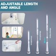 thumbnail image 2 of 1 Set Electric Spin Scrubber Cleaning Brush, Long Handled Shower Scrubber, Tub Tile, 2 of 4