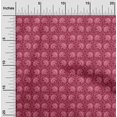 thumbnail image 1 of oneOone Cotton Flex Fabric Leaves & Floral Block Printed Fabric 1 Yard 40 Inch Wide, 1 of 4