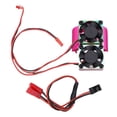 thumbnail image 2 of RC Car Motor Double Cooling Fan Heatsink, Dual Fan Design, for 380 540 550 3650 3660 3674 Motor DC 7V High Rotation Speed, 2 of 7