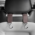 thumbnail image 1 of Dvkptbk Car Hooks Hidden Leather Seatback Hooks Car Hooks for Purses and Bags Interior Car Accessories Car Accessories Interior Suitable for Four-Seater Vehicles, 1 of 6