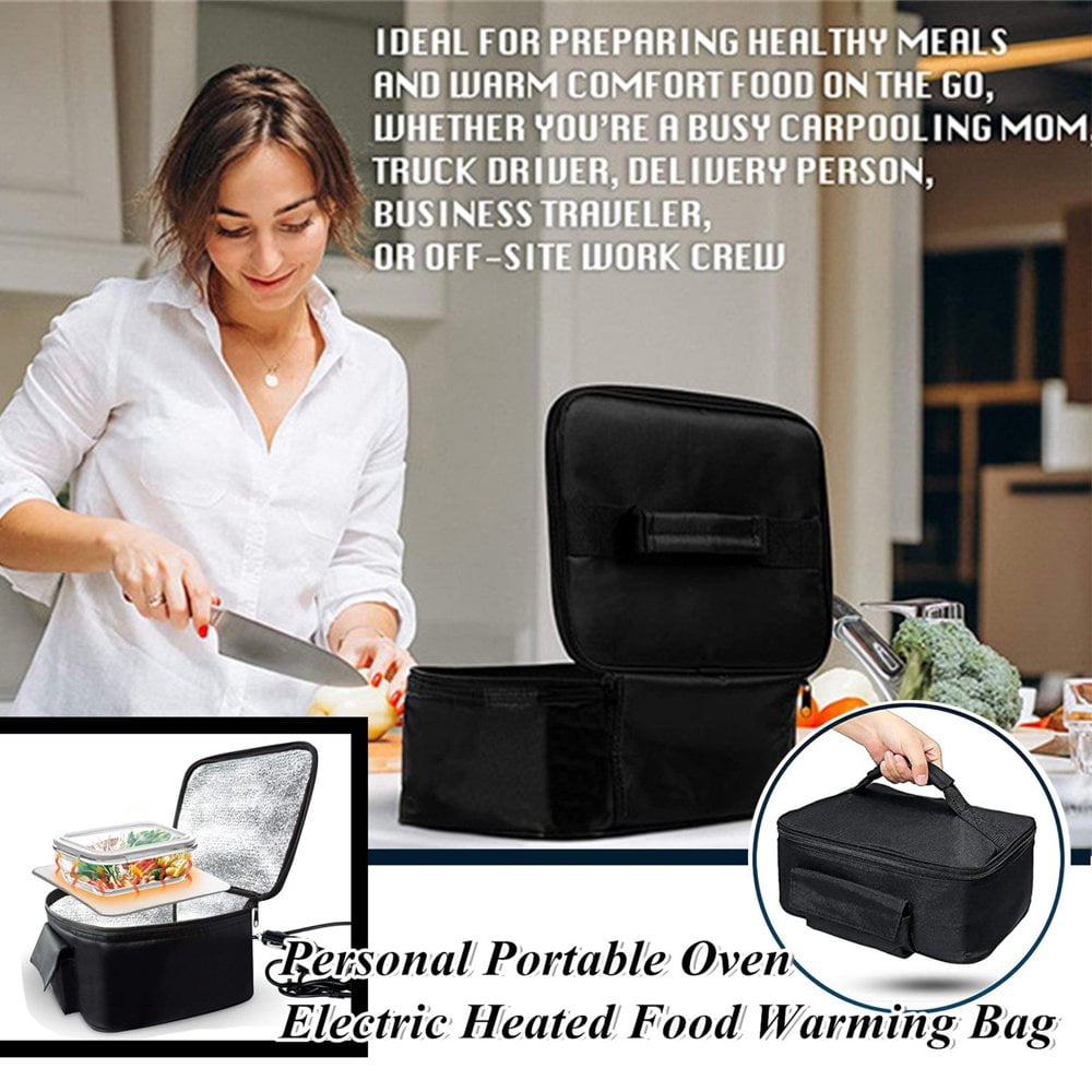 Réchaud Personnel Portable pour Four, Mini Four, Boîte Chauffante Électrique pour Réchauffer les Aliments