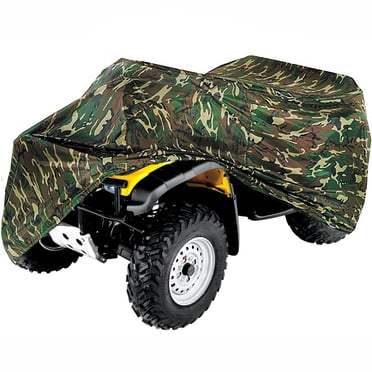 NEH Heavy Duty Waterproof Superior ATV Cover Fits Up To 99" Length 4-Wheeler 4X4 Camouflage Color, Compatible with Polaris, Suzuki, Yamaha, Kawasaki, Honda, ATV Cover Rancher, Foreman, FourtraX