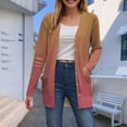 thumbnail image 2 of Gubotare Cardigans pour Femmes avec Poches, Décontractés, Légers, à devant Ouvert, Chandails Cardigan pour Femmes (Kaki, TG), 2 of 8