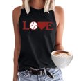 thumbnail image 5 of Birdeem Womens Fashion Printed Vest Round-Neck Loose Sleeveless T-Shirt Pullover Tops, 5 of 5