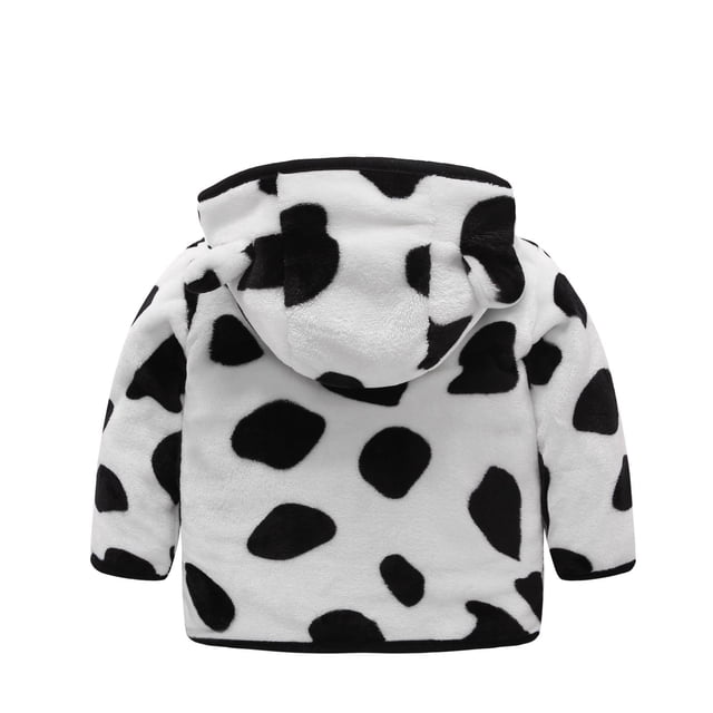 Manteau à Capuche Épais et Chaud avec Fermeture Éclair pour Tout-Petits, Bébés, Filles, Garçons, Oreilles Mignonnes