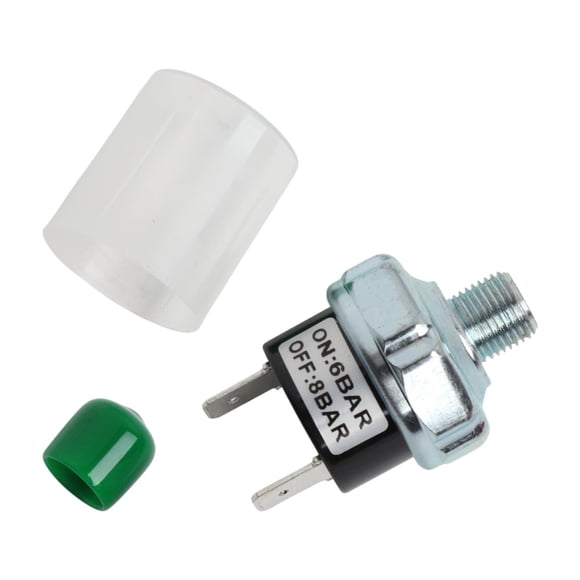 Pressure Activated Switch for Air Compressors with G1/4 G1/8 External Threads Turns On at 5BAR 6BAR Turns Off at 8BAR 20A Rated