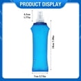 thumbnail image 3 of Classic Kitchen Accessories, Soft Water Bottle TPU Flask Foldable Bottles for Hydration Pack for Running Hiking Cycling Climbing, 3 of 8