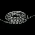thumbnail image 2 of INSPIRE CHIC 2 Paires Lacets Ronds Élastiques Réfléchissants Unisexes pour Espadrilles Gris Foncé 160 cm/63 Pouces, 2 of 5