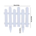 thumbnail image 3 of LSLJS Plastic Fencing PVC Gardening White Hedge Fence Decorative Patio Garden Project, 3 of 6