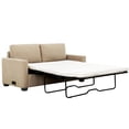 thumbnail image 4 of Reign Beige 73 in. Convertible Full Sleeper Sofa with USB Port, 4 of 16