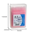 thumbnail image 2 of DPTALR 200Pcs Double-Head Toothpicks, Disposable Plastic Toothpicks For Teeth Cleaning, Interdental Brushes Oral Care DentalPicks, 2 of 3