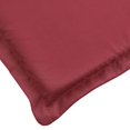 thumbnail image 5 of vidaXL Coussin de Chaise Longue Rouge Vin (75+105)x50x4 cm, 5 of 5