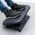 thumbnail image 1 of Mind Reader Repose-Pieds Ergonomique à Hauteur Réglable, Noir, 1 of 5