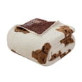 thumbnail image 2 of Mainstays Cozy Throw Bears, 2 of 9