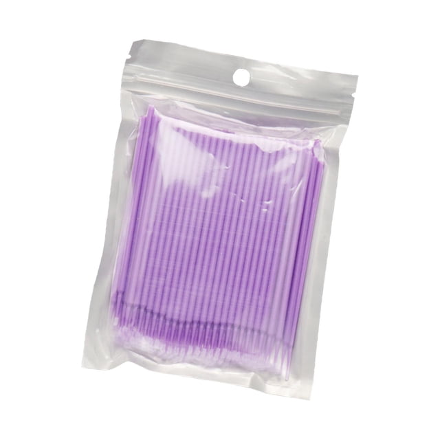 HILABEE Cotons-Tiges Jetables Portables à Double Embout pour Maquillage Professionnel Personnel