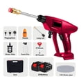 thumbnail image 1 of 30BAR Wireless Car Washer High Pressure Car Wash Spray Water Gun Portable High Pressure Washer For 18V Battery ,Easy Use, 1 of 5