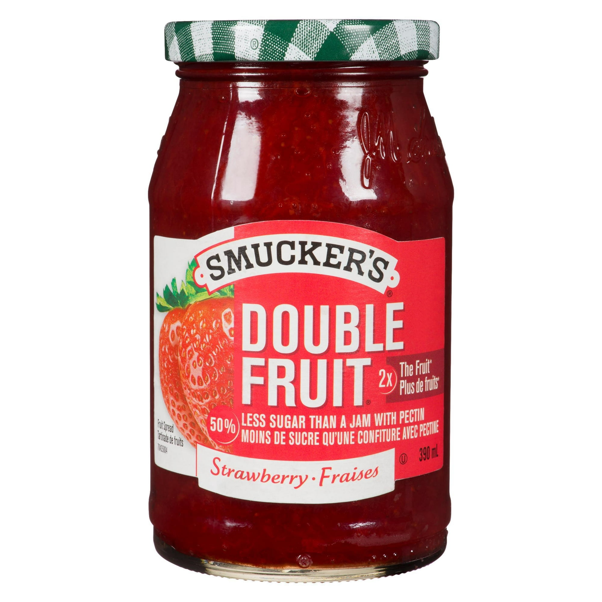 Smucker's Double Fruit tartinade de fraises 390mL