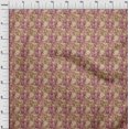 thumbnail image 4 of oneOone Coton Cambric Rose2 Tissu Texture Feuille Robe Tissu Tissu Imprimé par la Cour 42 Pouces de Large, 4 of 4