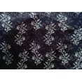 thumbnail image 4 of oneOone Cotton Silk Fabric Leaves & Floral Block Printed Craft Fabric BTY 42 Inch Wide, 4 of 4