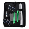 thumbnail image 3 of 5pcs Professional Haircut Scissors Barber Cutting Thinning Shear Comb Set Hairdressing Tool, 3 of 12
