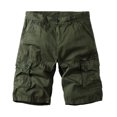 thumbnail image 2 of Shorts Cargo d'Entraînement pour Hommes Légers Randonnée Shorts à devant Plat Shorts de Travail Tactiques avec Multi-Poches, 2 of 6