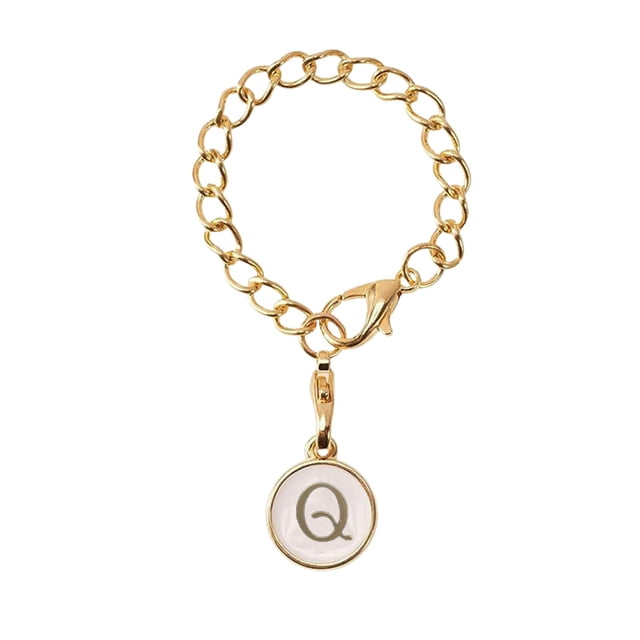 Letter Charm Accessories For Cups Custom Initial Identification Handle Charms Unique Thoughtful Idea For Valentine Birthday