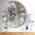 thumbnail image 3 of Designart Cheval de ferme horloge murale, 3 of 4