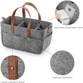 thumbnail image 4 of Foldable Diaper Caddy Organizer with Removable Compartments - Portable Baby Changing Tote for Diapers, Wipes, Pump & Travel Storage, 4 of 4