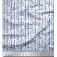 thumbnail image 1 of Soimoi Rayon Fabric Lavender Shirting Print Fabric by The Yard 56 Inch Wide, 1 of 3
