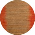thumbnail image 1 of Ahgly Company Machine Washable Indoor Round Abstract Red Area Rugs, 8' Round, 1 of 7