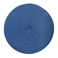 thumbnail image 2 of Boovnll Placemats, 15" Round Washable Wipeable Heat-Proof Solid Color Woven Place Mats for Home Kitchen, Dining Table, Holiday, Party Decor Supplies, Table Mats, 2 of 5