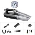 thumbnail image 2 of PRETXORVE Portable Handheld Wireless Car Vacuum Cleaner Inflator Compact and Large Suction Vacuum Cleaner Inflator Mechanical, 2 of 9