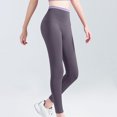 thumbnail image 4 of Birdeem Womens Color-Blocking High-Waisted Hip Lifting Exercise Fitness Tight Yoga Pants, 4 of 5