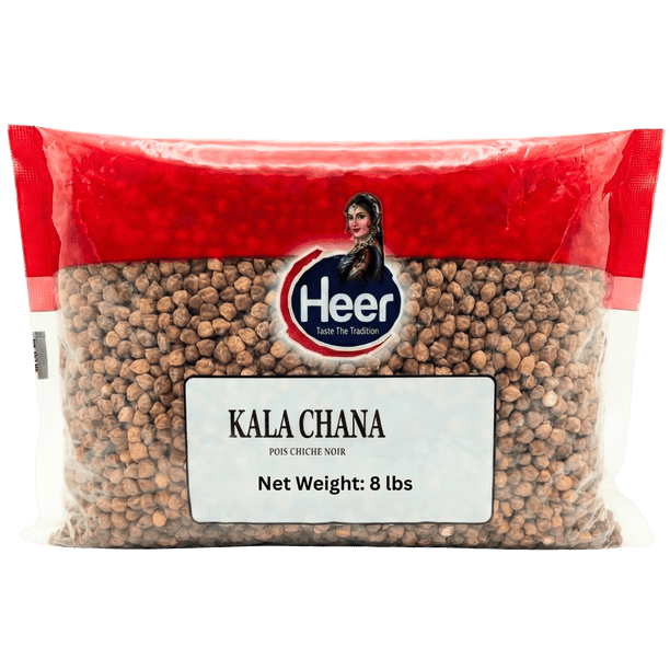 Heer Kala Chana, 8 lbs, Desi Black Chickpeas - Walmart.ca